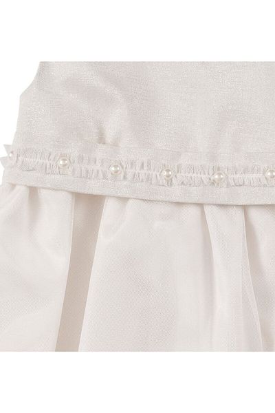 andywawa 8 Years, One Size, Baby Girl Sleeveless Tulle Skirt Pearl Decorated Birthday Stylish Dress