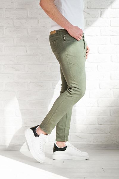 AKÇAYLAR FBI SKINNY SLIM FIT ΣΤΡΕΝΓΚ ΠΟΥΛΟΥ ΒΑΜΒΑΚΙ ΤΑΙΝΙΑ