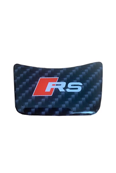 İKTUNING AUDI RS LOGOLU  uyumlu A3 A4L A6L Q3 Q5 Q7 DİREKSİYON DAMLA ETİKET