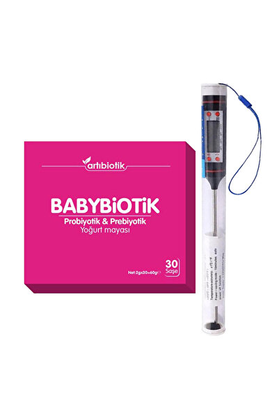 Artıbiotik Doğadan Bizim Babybiotik Probiotik Prebiotik Yoğurt Mayası + Gıda ...