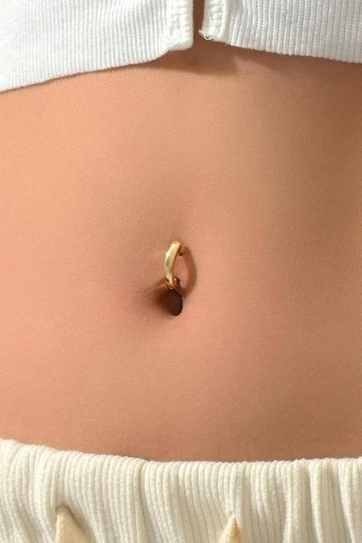 Doa 8 MM Clip-on Belly Piercing 316L Surgical Steel