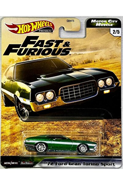 HOT WHEELS HotWheels 72 Ford Gran Torino Sport - Premium Fast Furious Serisi ...