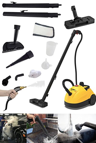 STAXX POWER Yüksek Verimli Çok Fonksiyonlu Buharlı Temizlik Makinası - Buharl...