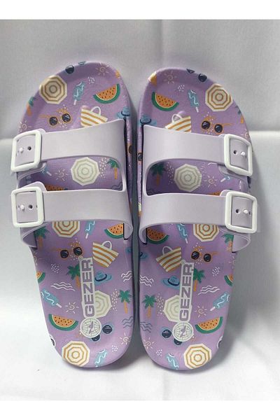 GEZER ANATOMIC SOLE ADJUSTABLE BUCKLE SLIPPERS