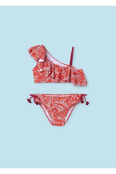 MAYORAL Girl's Orange Bikini Set 06760-038