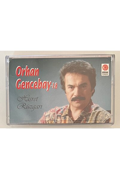 Plakevi İzmir Orhan Gencebay Hasret Rüzgarı Kaset (Orjinal Dönem Baskı Kaset)