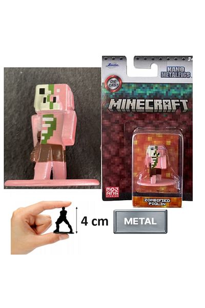 ZETCONCEPT مجسم صغير من Zombified Piglin Nano Metalfics