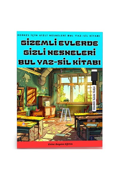 Enine Boyuna Eğitim العثور على الأشياء السرية في كتاب المنازل الغامضة SUMMER-SIL