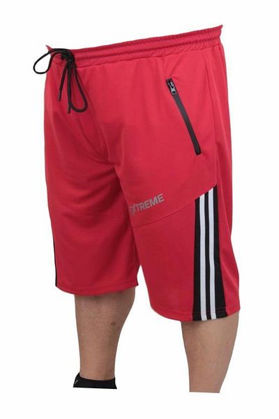 Starbattal Men's Plus Size Capri Shorts Extreme 24641 RED