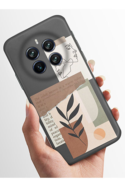 realme 12 Pro Uyumlu  Kılıf Kamera Korumalı Baskılı Silikon Kapak - thecolor