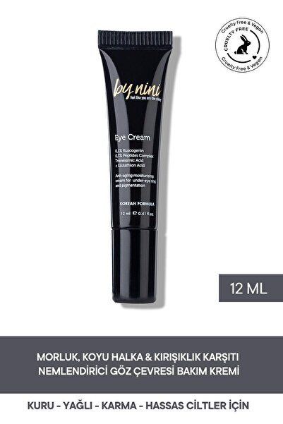 Morluk ve Koyu Halka Karşıtı | Traneksamik Asit+Glutatyon Destekli Aydınlatıcı Göz Kremi 12 ML