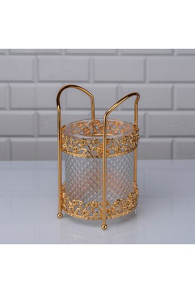 Hinora 18x12x12cm Κρυστάλλινο Μπουκέτο Διαμαντιών