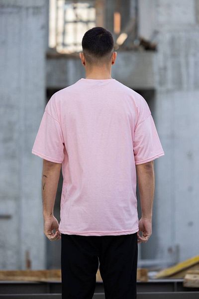 WOODROFFE Απλό Basic Unprinted Ανδρικό μπλουζάκι Oversize Loose Boyfirend