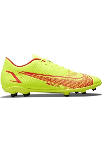 Nike Mercurıal Vapor 14 Clup FG/Mg Men's Yellow Multi-Floor Cleats (Slim Fit)