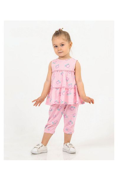 Harika KIDS Baby Girl Tunic Model Top and Bottom Set