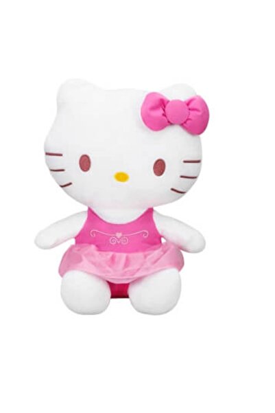 Sunman Oyuncak Hello Kitty Fiyonklu Peluş 36 Cm Pembe