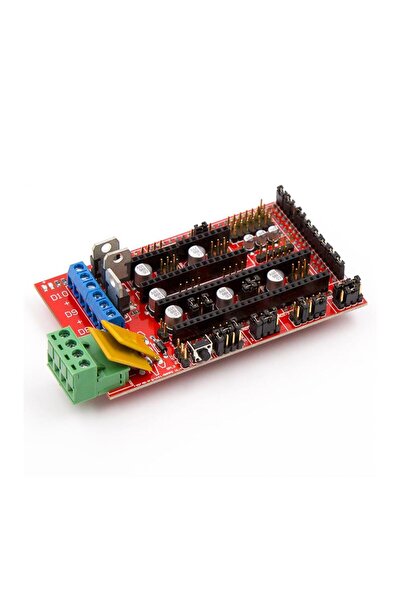 TLS Robotik Reprap Ramps 1.4 3d Printer Kırmızı Kontrol Kartı
