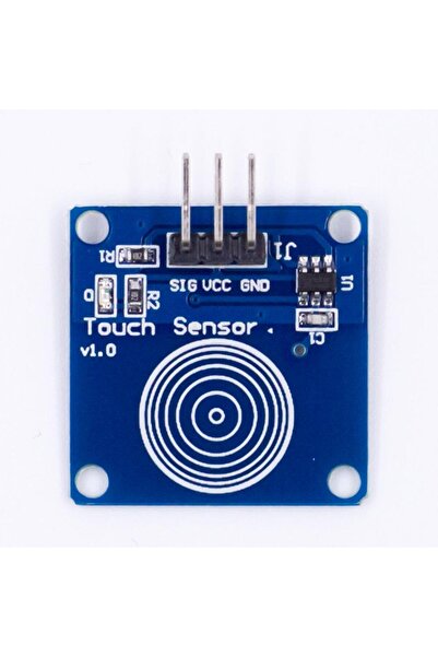 TLS Robotik Ttp223b Dijital Dokunmatik Kapasitif Sensör Anahtar Modülü