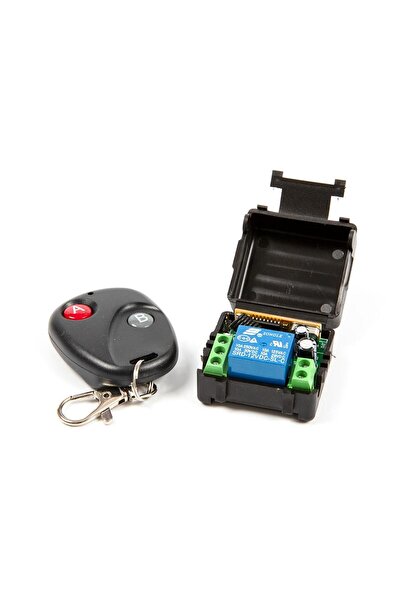 TLS Robotik Kablosuz 433MHz 12V 1 Kanallı Röle Modülü (Uzaktan Kumanda İle Bi...