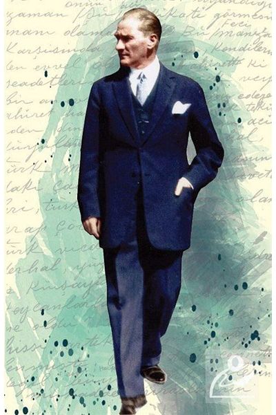 Aylak Adam Hobi Ataturk 6 - Σημειωματάριο με μαλακό εξώφυλλο