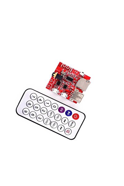 TLS Robotik Bluetooth MP3 Modülü (SD Kart Girişi, USB 2.0, Uzaktan Kumanda)