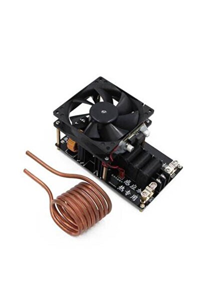1000W 12-36V 20A ZVS İndüksiyon Isıtma Makinesi + Soğutucu Fan + Bakır Tüp