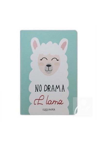 ELAS PAPER Lama Plain Twins (Set of 2 Notebooks)