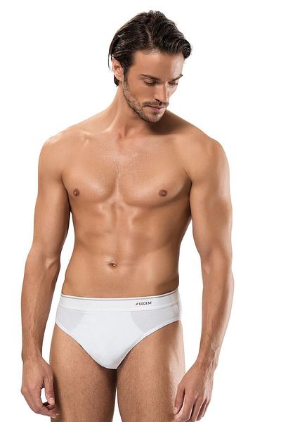 Erdem Ανδρικό λευκό Slip 3 Pack 1340.