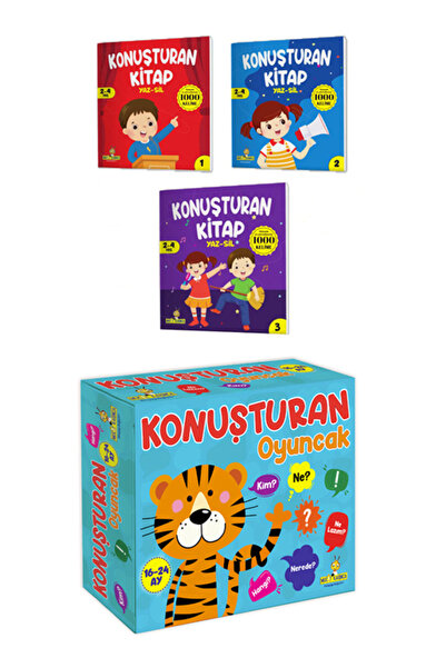yükselen zeka Konuşturan Kitap ve Oyuncak Yükselen Zeka Set