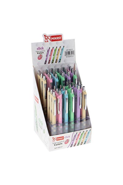 Mikro Versatil Pencil (Mechanical Pencil) Pastel 0.7 mm Mp 9001-36 (Pack of 36)