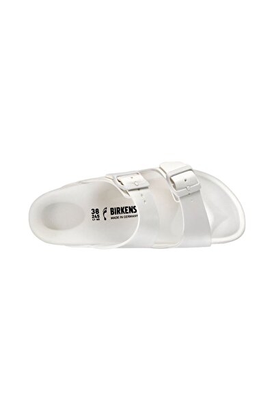 Birkenstock Men's Double Striped White Slippers Arizona Eva129441