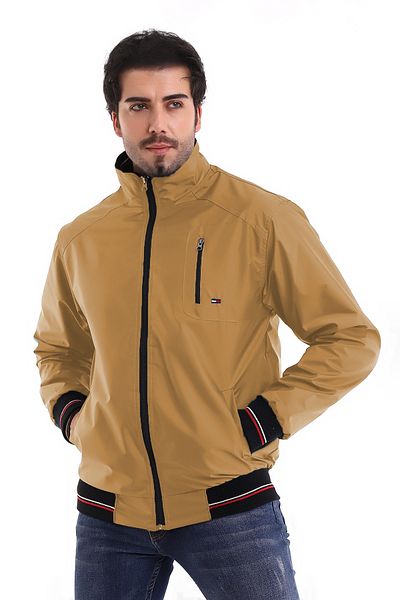 B.HE.Z Stand Collar Men's Lined Inner Pocket Seasonal Jacket