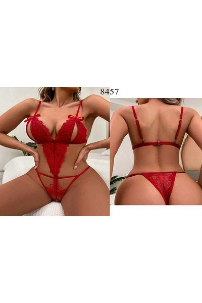 YILDIZ KARDEŞLER UNDERWEAR Lace Fancy Garter Set - 8457