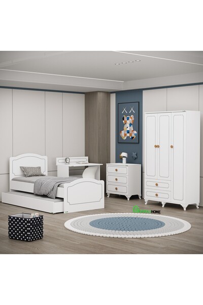 Garaj Home Yaren 3 Kapaklı Genç Odası Takımı