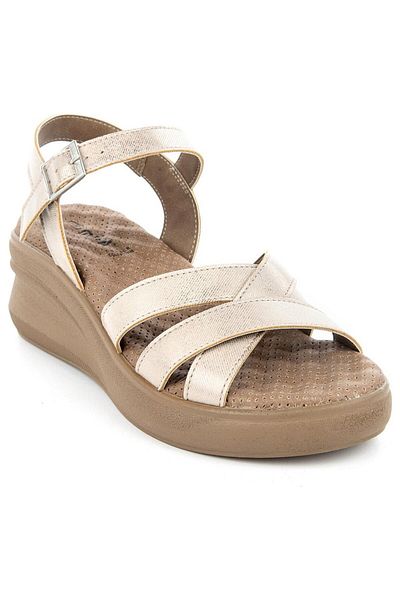 Muya Propus Beige Women's Sandals - Anatomical Sole