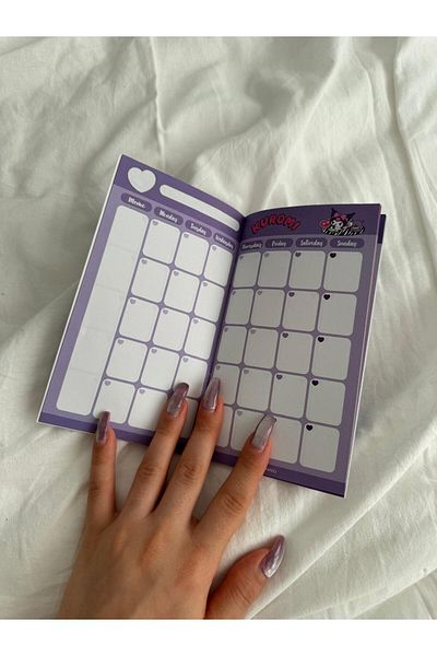 Planet Butik Kuromi Cake Licensed Mini Planner