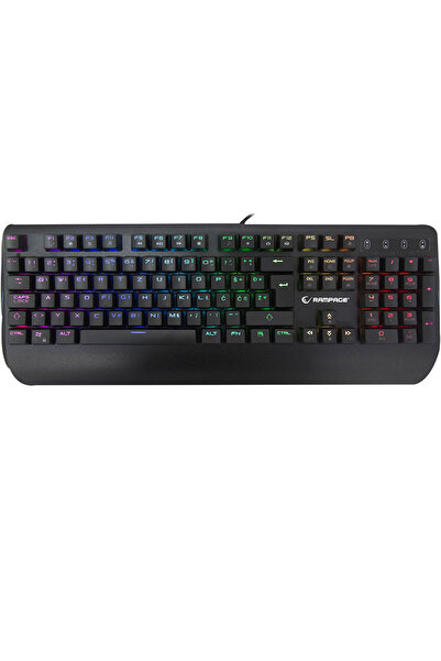 Rampage Kb-r90 Orion Rgb Lc Layout Blue Switch Mechanical Gaming Keyboard