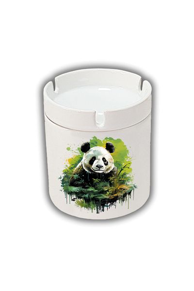 lili hediyelik Τασάκι με στάμπα Panda Among the Greens