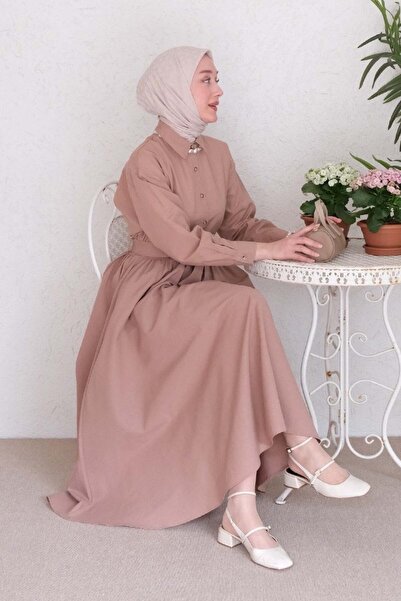 Ceylan Otantik Caramel Balloon Skirt