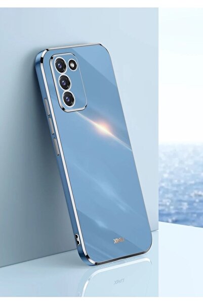 Rivor Samsung Galaxy S23 Uyumlu Kılıf Parlak Kenarlı Altın Işlemeli Kamera Korumalı Kılıf