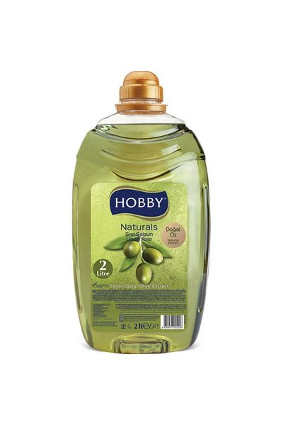 Hobby 1500 ml Olive Bogurtlen Liquid Soap