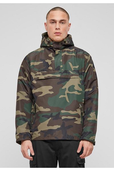 Brandit Herren Fleece-Windbreaker zum Überziehen