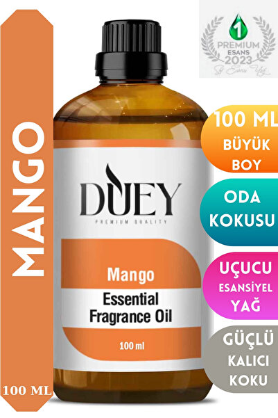 DUEY Mango Uçucu Yağ 100ML Buhurdanlık Yağı Difüzör Esansı Oda Kokusu Esansı ...