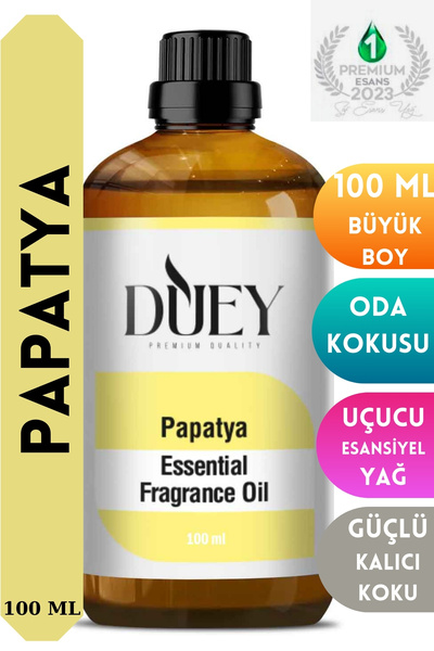 DUEY Papatya Uçucu Yağ 100ML Buhurdanlık Yağı Difüzör Esansı Oda Kokusu Esans...