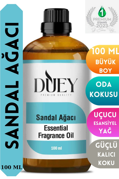 DUEY Sandal Ağacı Uçucu Yağ 100ML Buhurdanlık Yağı Difüzör Esansı Oda Kokusu ...