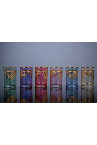 DUKKANI ISTANBUL Coffee Side water cup 6-piece pentograph mix