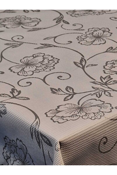 Başak Ev Tekstili 120x150 Patterned Wipeable Non-slip BasePvcOilcloth - Ready Table Cloth