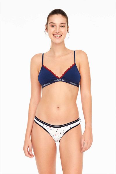 U.S. Polo Assn. Πόλο Ασν. Γυναικείο Star Printed Slip 3 τεμαχίων C.6.L.3.6.R.7.1