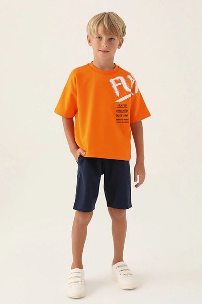 ROLY POLY COTTON CYCLING NECK GARSON BOY MEN'S SHORTS SET Pajamas Set