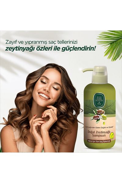 Eyüp Sabri Tuncer 600ml Vegan Gluten Free 4 Pieces Shampoo Series